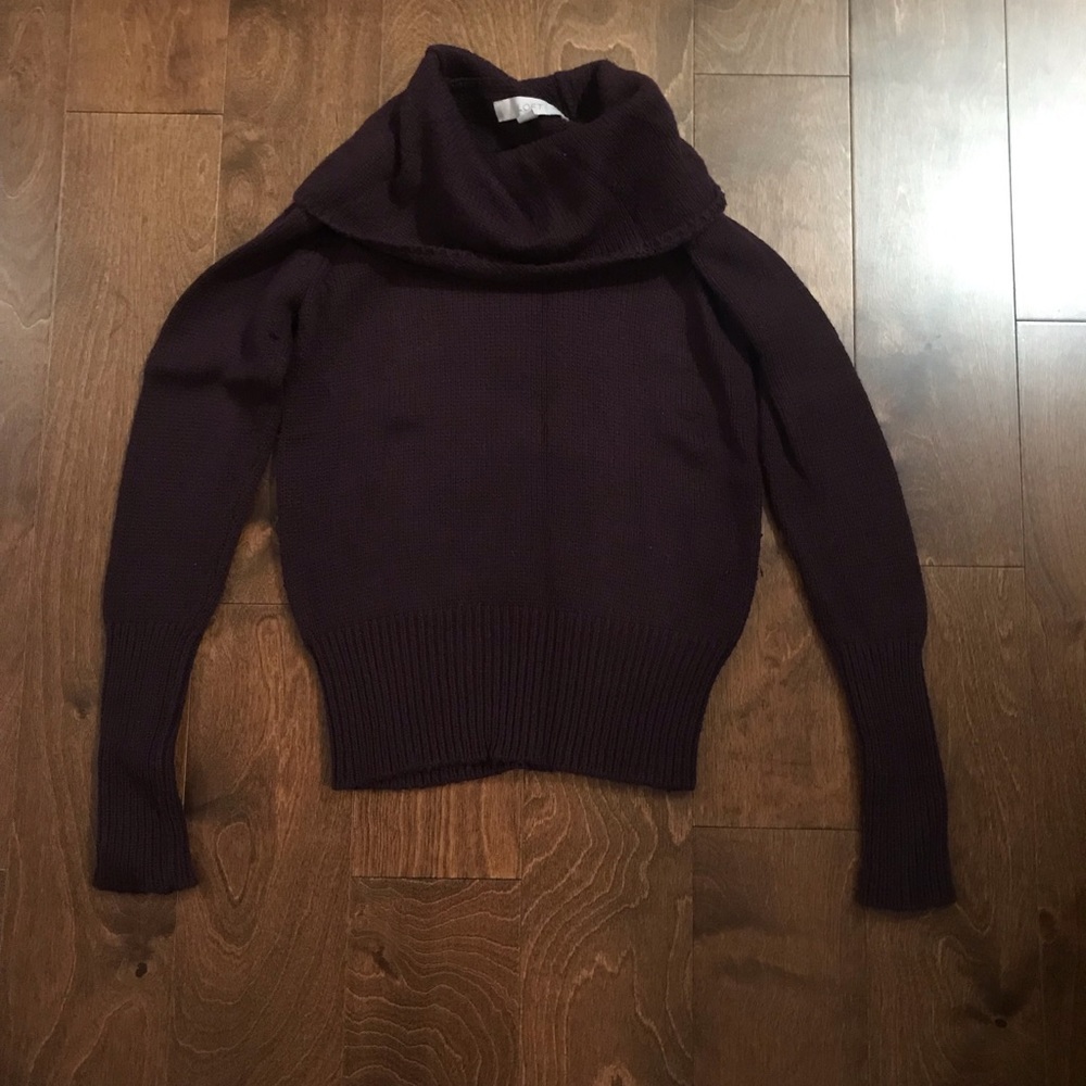 Burgundy sweater